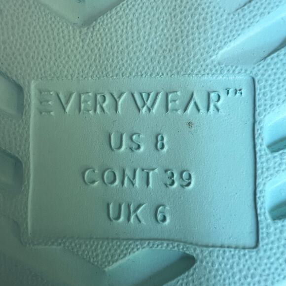 Totes Solbounce Womens mint green cross over sandals slide on Size 8 NEW - Picture 8 of 8